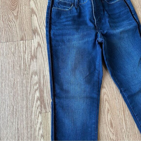 Talbots flawless high waist jegging with velvet piping size 6P - Picture 3 of 6